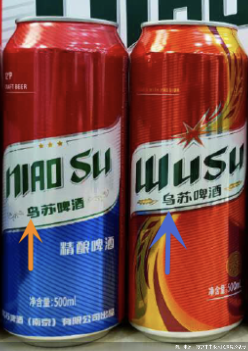 “乌苏”啤酒诉“鸟苏”啤酒获赔208万(图1)