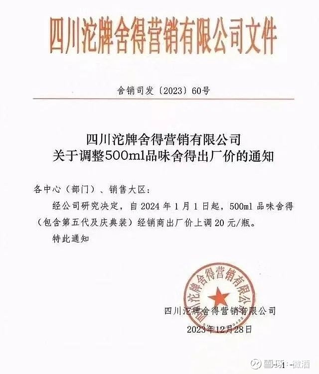 打出产品、价格、渠道“组合拳”舍得酒业2024年高能“开局”(图1)