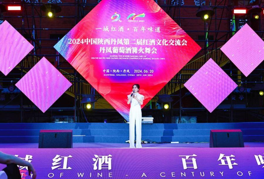 文化赋能助力乡村振兴歌手雷升利用歌声传播红酒文化(图1)