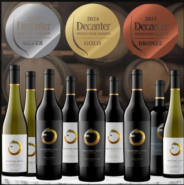 幻影溪酒庄荣获2024年Decanter世界葡萄酒大赛金奖！加拿大欧肯娜根产最佳红酒实至名归！(图5)