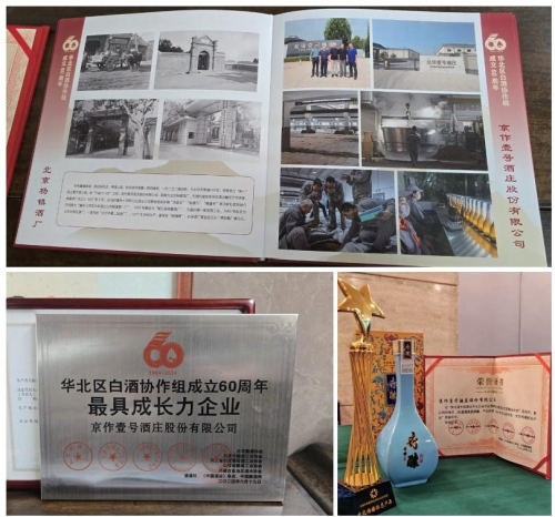 京作壹号酒庄高端白酒品牌“府酿”获“2024华北五省市文化传播标志产品”称号！(图1)