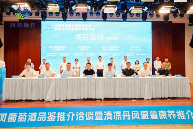 丹凤葡萄酒品鉴推介洽谈暨清凉丹凤避暑康养推介会在南京举行(图2)