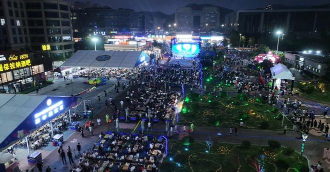 打造啤酒文化高地！第34届青岛国际啤酒节崂山会场之旅“新”意足(图2)