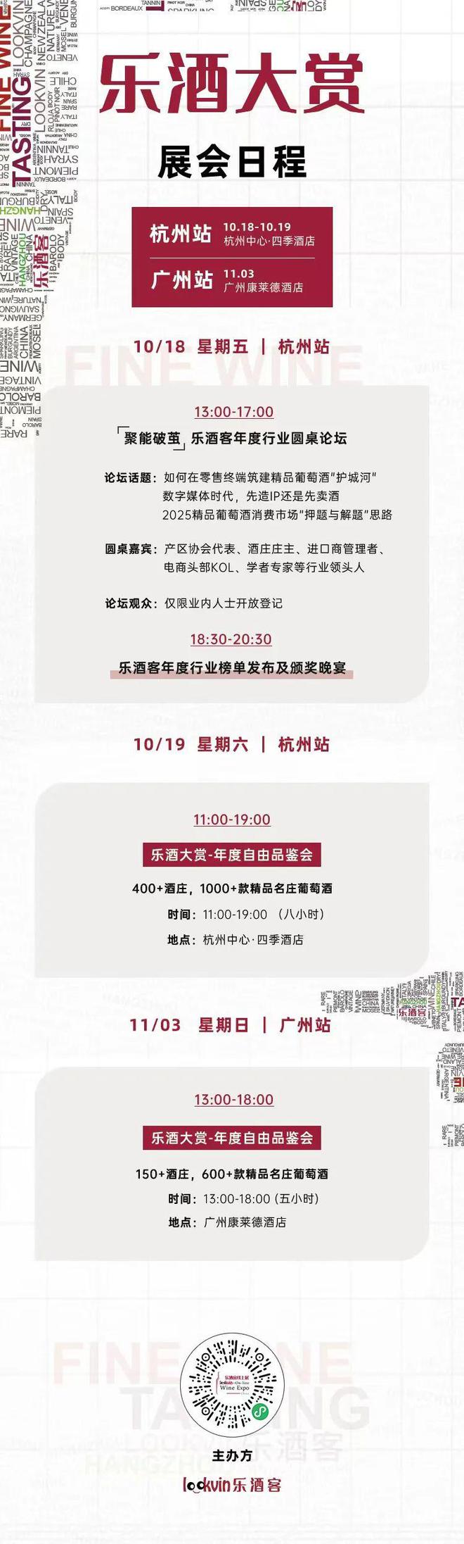 早鸟票上链接！2024乐酒大赏开启第一波超值通道亲自见证年度醉精品酒展(图3)