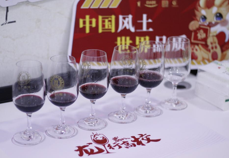 贵州大学酿酒与食品工程学院学生参加“龙行高校”2024中国葡萄酒校园公开课——红葡萄酒里的新生力量(图4)