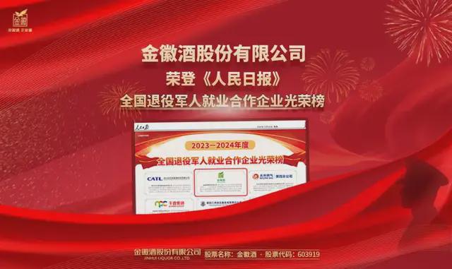 金徽酒2024年度回响:十大新闻事件塑造品牌力量(图6)