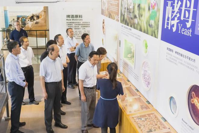 青啤考察游学预约电话——走进青岛啤酒总部参观考察现场教学(图2)