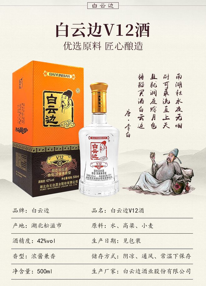 白云边v12和12年陈酿有什么区别？(图3)