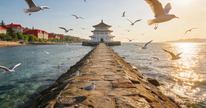 深度游标杆!山东青岛正规纯玩旅行社前十：中望靠谱5A资质(图2)